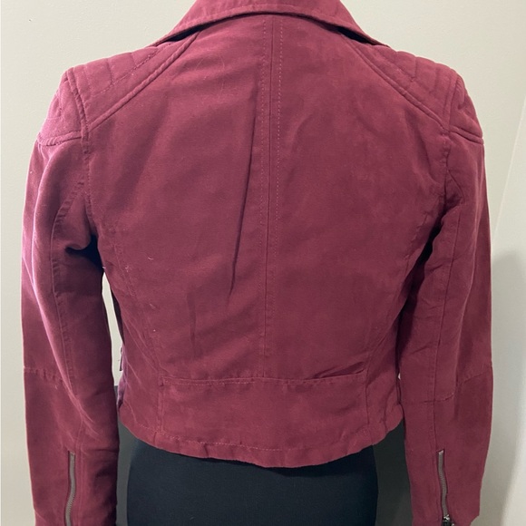 Jacket for women, size US 4, red wine. - Picture 2 of 4